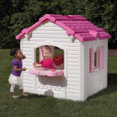 step two outdoor playhouse