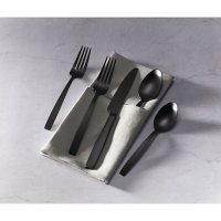 Skandia Clearview Satin 20 Piece Flatware Set, Service for 4 (Assorted Colors)