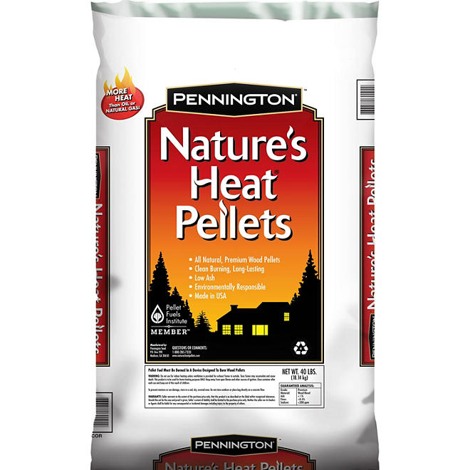 Penington Nature's Heat Pellets - 40 lbs.