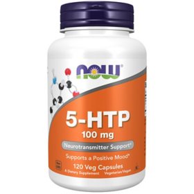 NOW Supplements 5-HTP 100 mg., Neurotransmitter Support* Supplement (120 ct.)