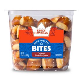 King's Hawaiian Original Sweet Soft Pretzel Bites, 20.8 oz.