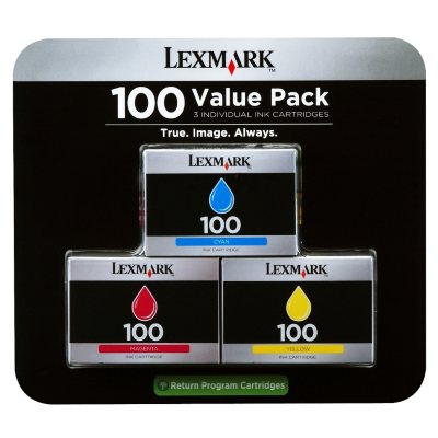 Lexmark 100 Color Inkjet Cartridges - 3pk - Sam's Club