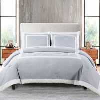 Anne Klein Hotel Frame 3-Piece Comforter Set (Assorted Sizes and Colors)