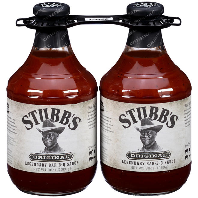 Stubb's Original Legendary Bar-B-Q Sauce (36 oz., 2 pk.)