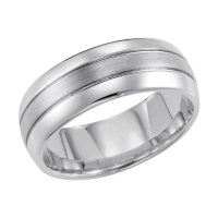 Tungsten Carbide 8mm Comfort-Fit Band
