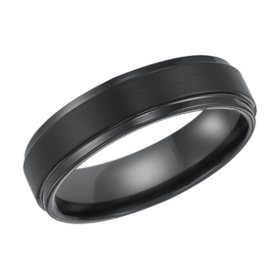 6mm Tungsten Carbide Comfort-Fit Band