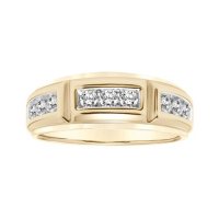 0.75 CT. T.W. Men's Diamond Ring in 14K Gold