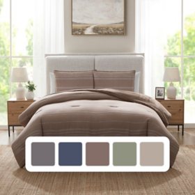 details by Becki Owens Pick Stitch Stripe 3-Piece Comforter Set, Assorted Sizes