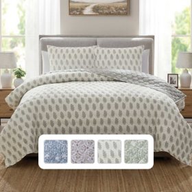 details by Becki Owens Poly Cotton Gauze 3-Piece Quilt Sets, Assorted Sizes