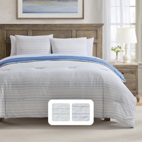 Draper James Suri Cotton Stripe 3-Piece Comforter Set, Assorted Colors