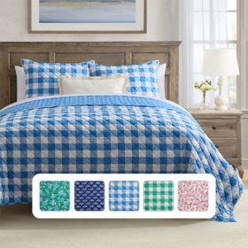 Draper James 4-Piece Printed Cotton Quilt Set, Assorted Sizes