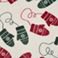 Mittens, variant on Hallmark Holiday Plush Throw Blankets, 50" x 70"