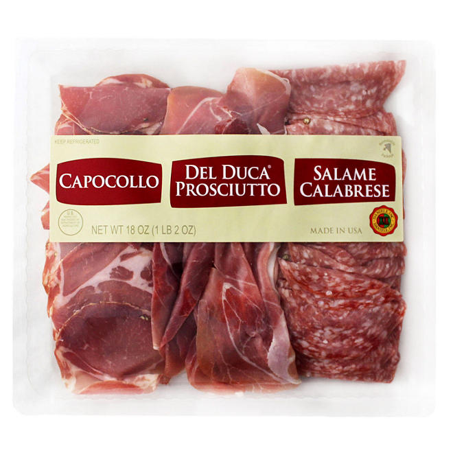 Daniele Del Duca Cured Pork Variety Pack (18 oz.)