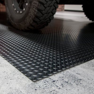  G-Floor Diamond Tread Garage Flooring Mat (5' x 10