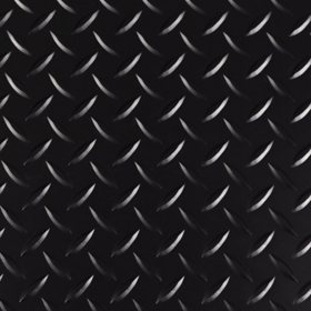 G-Floor Diamond Tread 8-1/2-ft x 22-ft Midnight Black Diamond Plate Garage Floor Roll G-Floor Diamond Tread 8-1/2-ft x 22-ft Midnight Black Diamond Plate Garage Floor Roll