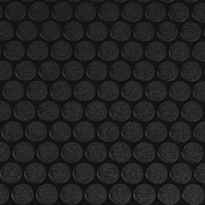 G-Floor Small Coin Vinyl Garage and Utility Flooring - 8-1/2-Ft x 24-Ft, Midnight Black:- Midnight Black
