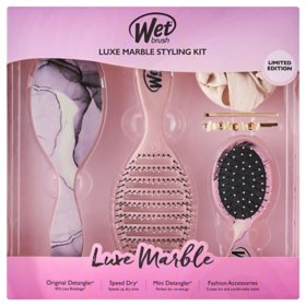 Wet Brush Luxe Marble 6-Piece Styling Kit