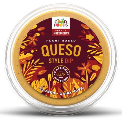 Good Foods Plant Based Queso Style Dip (24 oz.) - Sam's Club