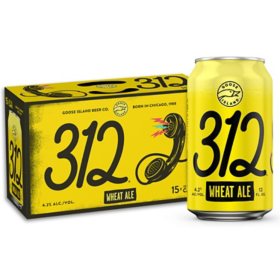 Goose Island 312 Urban Wheat Ale (12 fl. oz. can, 15 pk.)