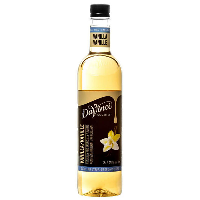 DaVinci Gourmet Sugar-Free Vanilla Syrup (25.4 oz.)