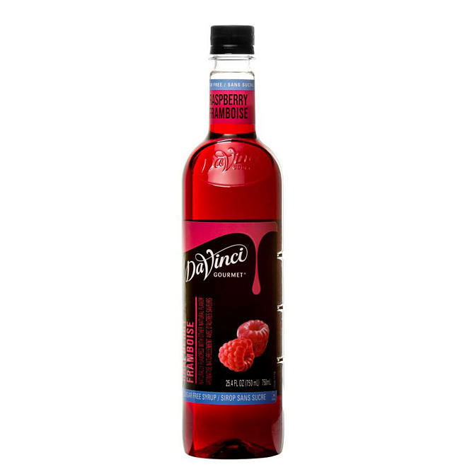DaVinci Gourmet Sugar-Free Raspberry Syrup (25.4 oz.)