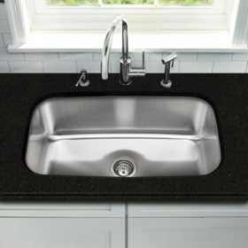 Stahl Stainless Extra Large Single Bowl Kitchen Sink Sam S Club