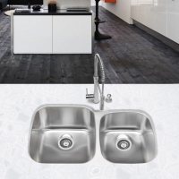 Stahl Stainless 60/40 Double Bowl Kitchen Sink