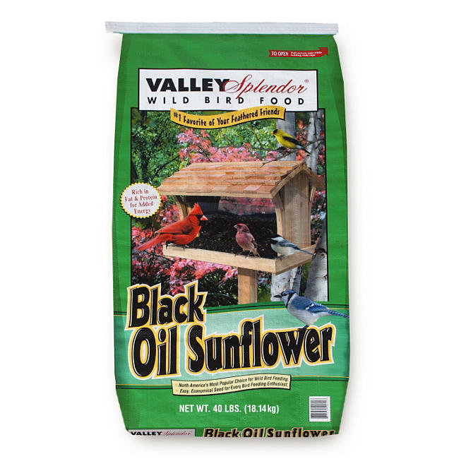 Black Oil Sunflower Seed (40 lbs.)