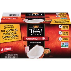 Thai Kitchen Coconut Milk 13.66 oz., 6 pk.