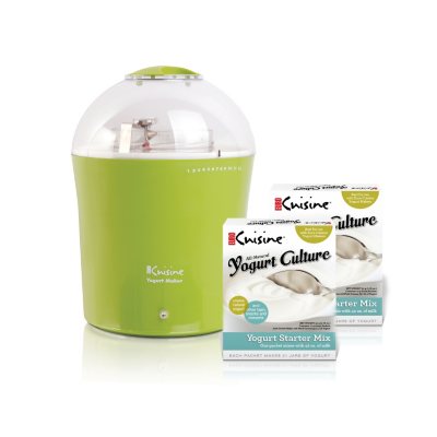 EuroCuisine YM360 Yogurt and Greek Yogurt Maker (GREEN)