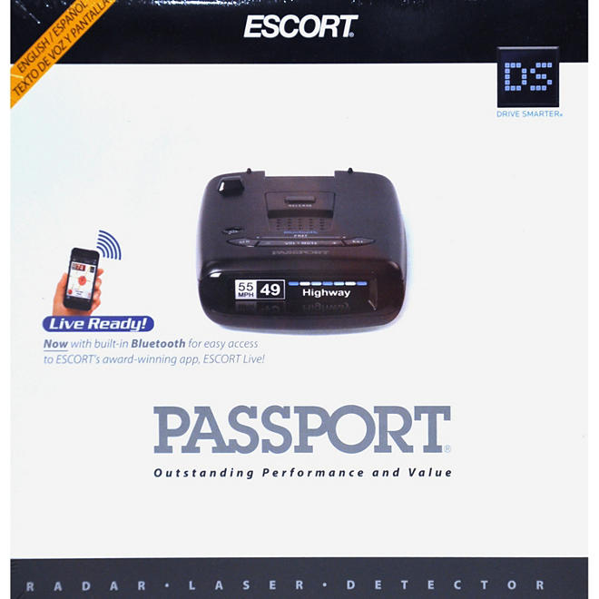 Escort Passport Radar/Laser Detector