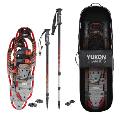 Yukon Charlie's スノーシュー　キット　825 収納袋付き Amazon.com : Yukon Charlie's Pro Snowshoe Kit, Multiple