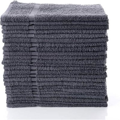 12 Pack 16x27 Hand Towel 2.75 lbs 100% 16s Premium Cotton Blended Cam Border