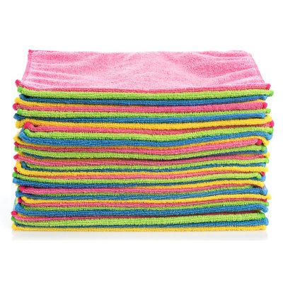 48pk Microfiber Towels 12 x 16 