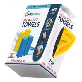 Hometex Microfiber Towels, (100pk)