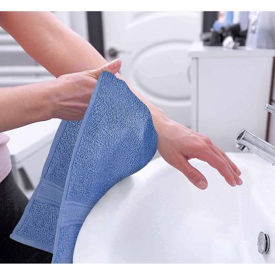 Custom Branded Medium and Large Hand Towels – SoakShield