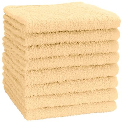 Sammons Preston 68409 Terry Cloth Towels, 16' x 27', White, Pack of 12