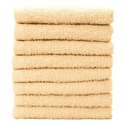 Hometex Lightweight Terry Cleaning Wash Cloths (100pk., White