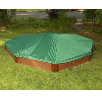 Octagonal & Circle Sandbox Cover 10' x 10' Sam's Club
