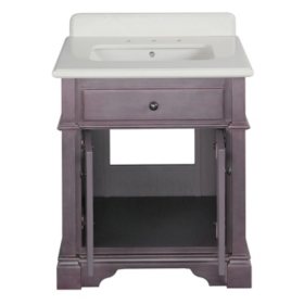 Marble Top 28 Inch Vanity Sam S Club