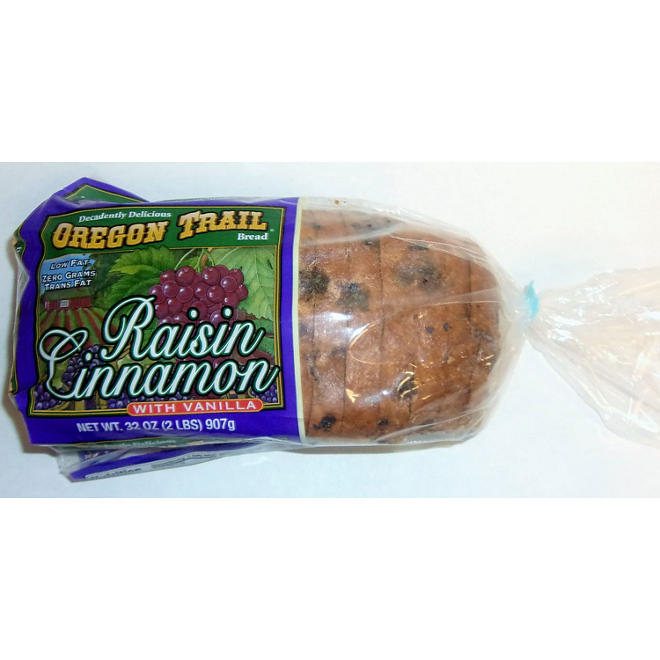 Oregon Trail Raisin Cinnamon Bread 32 oz.