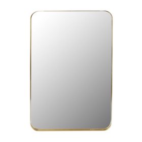 Azalea Park Gold Metal Framed Wall Mirror