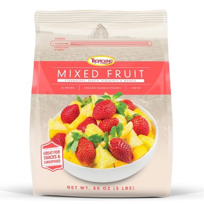 Tropicland Mixed Fruit, Frozen (5 lbs.) - Sam's Club