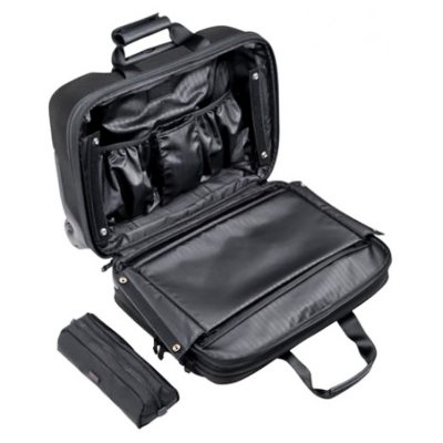 Tumi Alpha Deluxe Wheeled Brief With Laptop Case