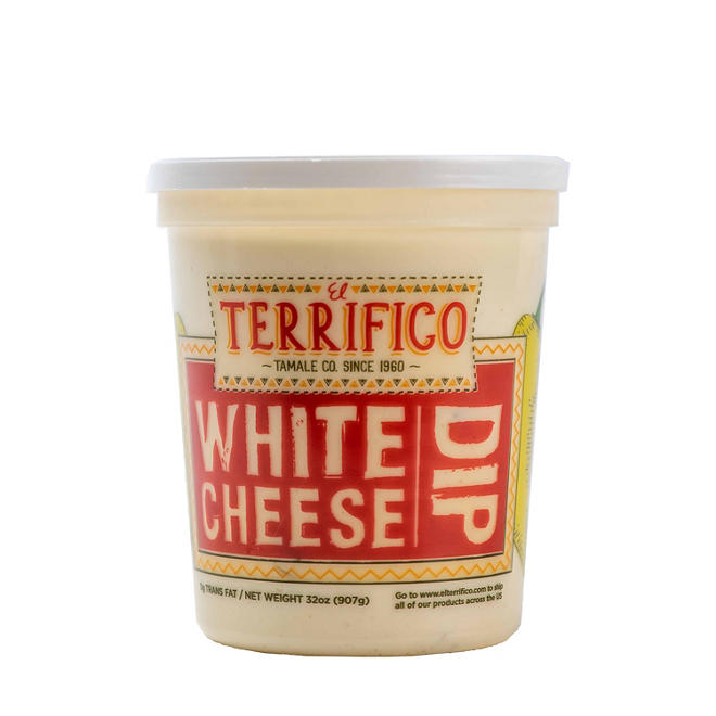 El Terrifico White Queso Cheese Dip 32 oz.