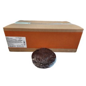 8" Uniced Chocolate Cake Layers, Bulk Wholesale Case (24 ct)