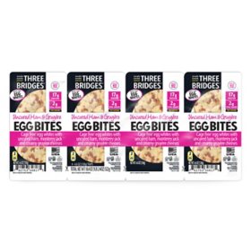 Three Bridges Ham and Gruyere Egg Bites 4 pk.