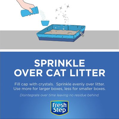 ストレイキャッツFRESH BOX Fresh Step, Litter Box Deodorizing Crystals, Fresh Scent, 2