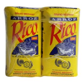 Rico Medium Grain Rice 3 lb. 10 pk.