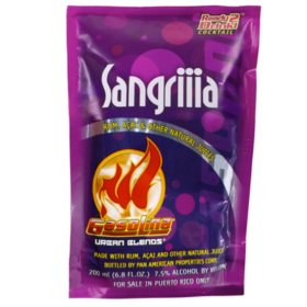 Gasolina Urban Blend Sangariiia 6.75 fl. oz. pouch, 20 pk.